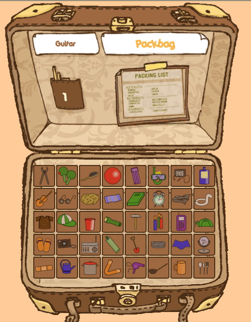 Pack bag
